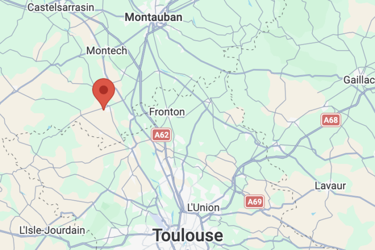 Localisation de Mizu Web au 860 chemin vieux de Savenès, 82600 Verdun-sur-Garonne